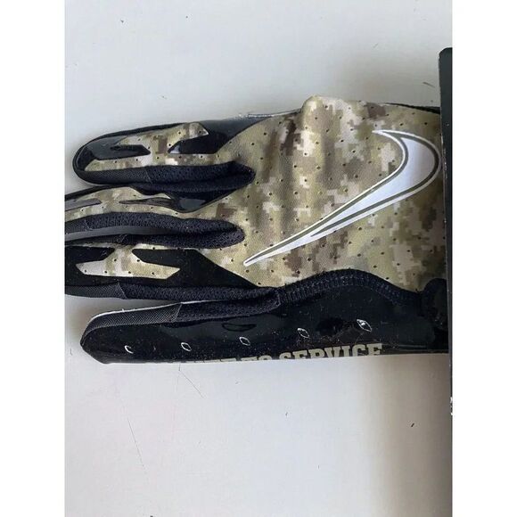 Nike Vapor Jet 6.0 Salute to Service Football Receiver Gloves Camo Men’s Size XL - Picture 8 of 10